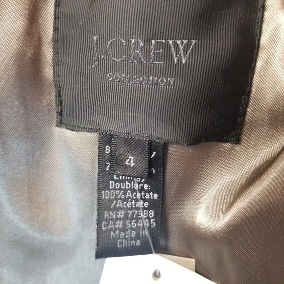 J Crew Collection Winterlude gray blazer new 4 - Picture 5 of 10